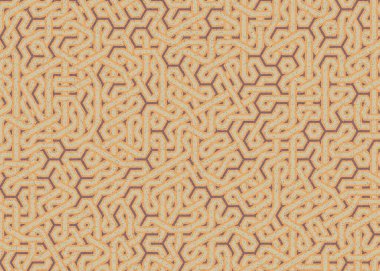 Renkli Altıgen Döşeme, Sanat Çizimi, Arkaplan Tasarımı