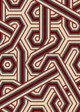 Renkli Altıgen Döşeme, Sanat Çizimi, Arkaplan Tasarımı