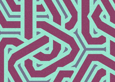 Renkli Altıgen Döşeme, Sanat Çizimi, Arkaplan Tasarımı