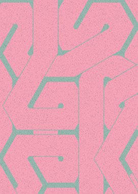 Renkli Altıgen Döşeme, Sanat Çizimi, Arkaplan Tasarımı