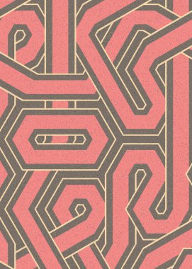 Renkli Altıgen Döşeme, Sanat Çizimi, Arkaplan Tasarımı