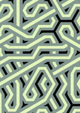 Renkli Altıgen Döşeme, Sanat Çizimi, Arkaplan Tasarımı