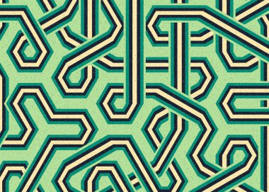 Renkli Altıgen Döşeme, Sanat Çizimi, Arkaplan Tasarımı