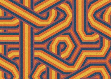 Renkli Altıgen Döşeme, Sanat Çizimi, Arkaplan Tasarımı