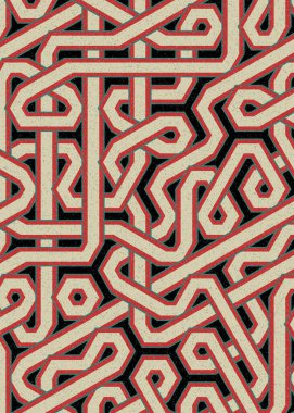 Renkli Altıgen Döşeme, Sanat Çizimi, Arkaplan Tasarımı