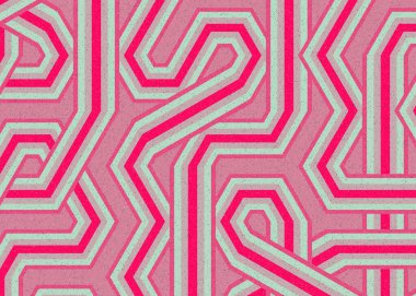 Renkli Altıgen Döşeme, Sanat Çizimi, Arkaplan Tasarımı