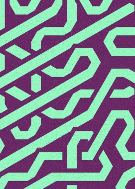 Renkli Altıgen Döşeme, Sanat Çizimi, Arkaplan Tasarımı