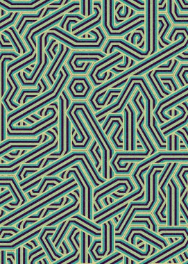 Renkli Altıgen Döşeme, Sanat Çizimi, Arkaplan Tasarımı