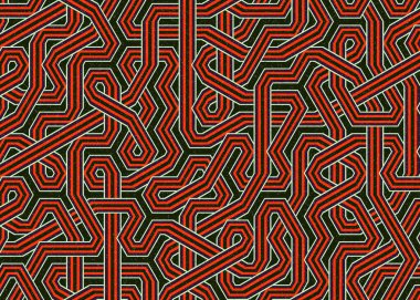 Renkli Altıgen Döşeme, Sanat Çizimi, Arkaplan Tasarımı