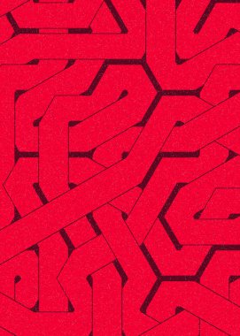 Renkli Altıgen Döşeme, Sanat Çizimi, Arkaplan Tasarımı