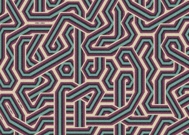 Renkli Altıgen Döşeme, Sanat Çizimi, Arkaplan Tasarımı