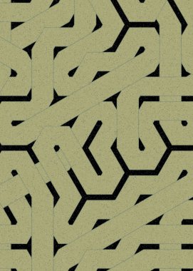 Renkli Altıgen Döşeme, Sanat Çizimi, Arkaplan Tasarımı