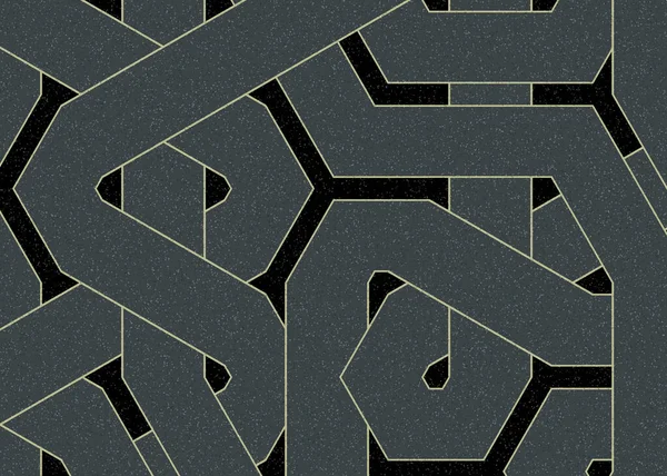 Renkli Altıgen Döşeme, Sanat Çizimi, Arkaplan Tasarımı