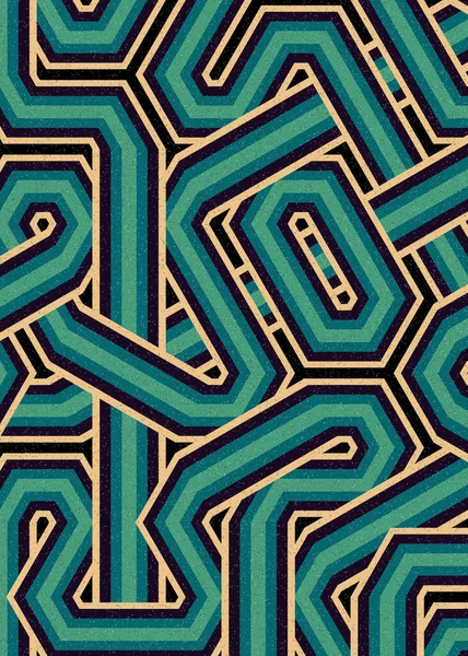 Renkli Altıgen Döşeme, Sanat Çizimi, Arkaplan Tasarımı