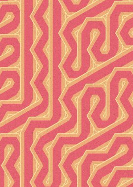 Renkli Altıgen Döşeme Bağlantısı sanat arkaplan tasarımı illüstrasyonu