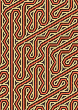 Renkli Altıgen Döşeme Bağlantısı sanat arkaplan tasarımı illüstrasyonu