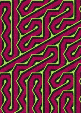 Renkli Altıgen Döşeme Bağlantısı sanat arkaplan tasarımı illüstrasyonu