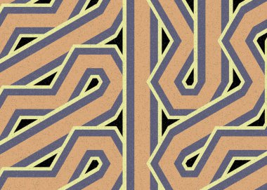 Renkli Altıgen Döşeme Bağlantısı sanat arkaplan tasarımı illüstrasyonu