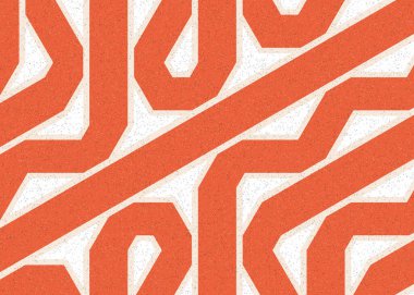 Renkli altıgen karo sanat arkaplanı, vektör illüstrasyonu 