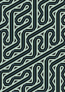 Renkli altıgen karo sanat arkaplanı, vektör illüstrasyonu 