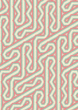 Renkli Altıgen Döşeme Bağlantısı sanat arkaplan tasarımı illüstrasyonu