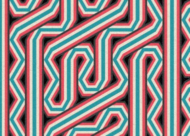 Renkli Altıgen Döşeme Bağlantısı sanat arkaplan tasarımı illüstrasyonu