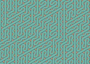 Renkli Altıgen Döşeme Bağlantısı sanat arkaplan tasarımı illüstrasyonu