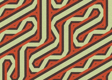 Renkli altıgen karo sanat arkaplanı, vektör illüstrasyonu 