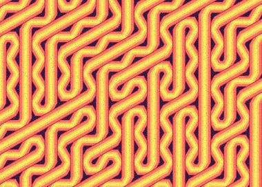 Renkli altıgen karo sanat arkaplanı, vektör illüstrasyonu 