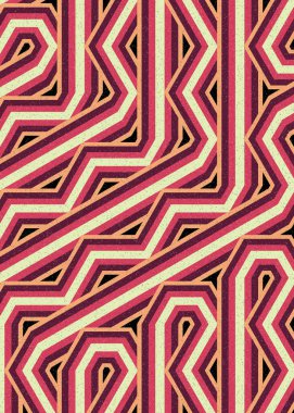 Renkli Altıgen Döşeme Bağlantısı sanat arkaplan tasarımı illüstrasyonu