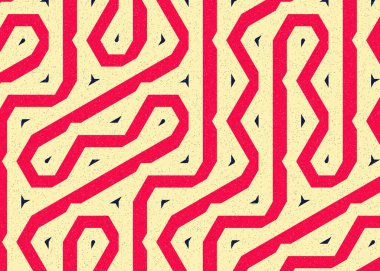 Renkli Altıgen Döşeme Bağlantısı sanat arkaplan tasarımı illüstrasyonu