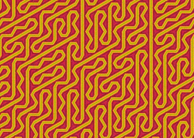 Renkli Altıgen Döşeme Bağlantısı sanat arkaplan tasarımı illüstrasyonu