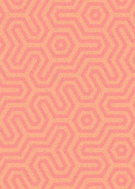 Renkli altıgen karo sanat arkaplanı, vektör illüstrasyonu 