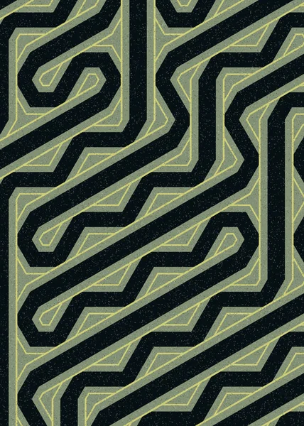 Renkli altıgen karo sanat arkaplanı, vektör illüstrasyonu 