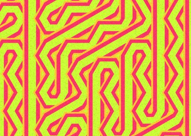 Renkli Altıgen Döşeme Bağlantısı sanat arkaplan tasarımı illüstrasyonu