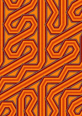 Renkli Altıgen Döşeme Bağlantısı sanat arkaplan tasarımı illüstrasyonu