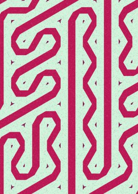 Renkli Altıgen Döşeme Bağlantısı sanat arkaplan tasarımı illüstrasyonu