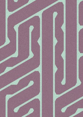 Renkli altıgen karo sanat arkaplanı, vektör illüstrasyonu 