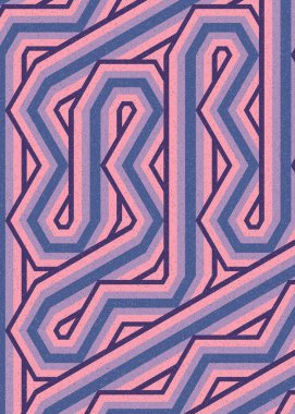 Renkli Altıgen Döşeme Bağlantısı sanat arkaplan tasarımı illüstrasyonu