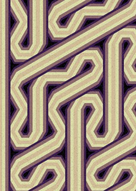 Renkli altıgen karo sanat arkaplanı, vektör illüstrasyonu 