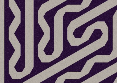 Renkli altıgen karo sanat arkaplanı, vektör illüstrasyonu 