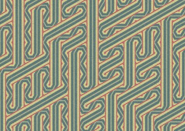 Renkli Altıgen Döşeme Bağlantısı sanat arkaplan tasarımı illüstrasyonu