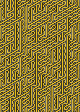 Renkli Altıgen Döşeme Bağlantısı sanat arkaplan tasarımı illüstrasyonu