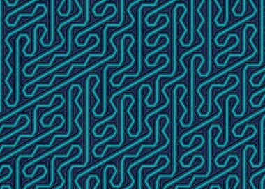 Renkli Altıgen Döşeme Bağlantısı sanat arkaplan tasarımı illüstrasyonu