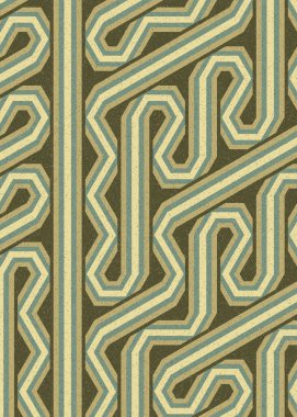 Renkli altıgen karo sanat arkaplanı, vektör illüstrasyonu 