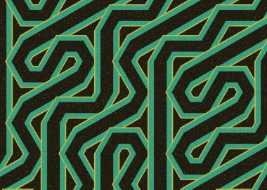 Renkli Altıgen Döşeme Bağlantısı sanat arkaplan tasarımı illüstrasyonu