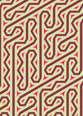 Renkli Altıgen Döşeme Bağlantısı sanat arkaplan tasarımı illüstrasyonu