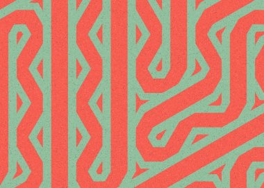 Renkli altıgen karo sanat arkaplanı, vektör illüstrasyonu 