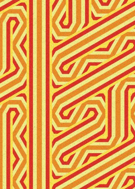 Renkli Altıgen Döşeme Bağlantısı sanat arkaplan tasarımı illüstrasyonu