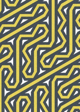 Renkli altıgen karo sanat arkaplanı, vektör illüstrasyonu 